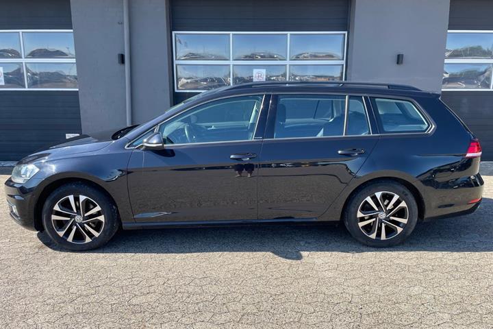 Sort VW Golf VII fra 2019