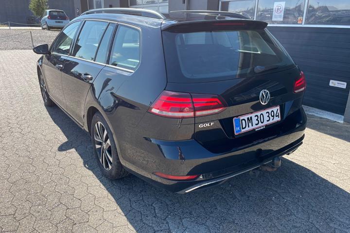 Sort VW Golf VII fra 2019