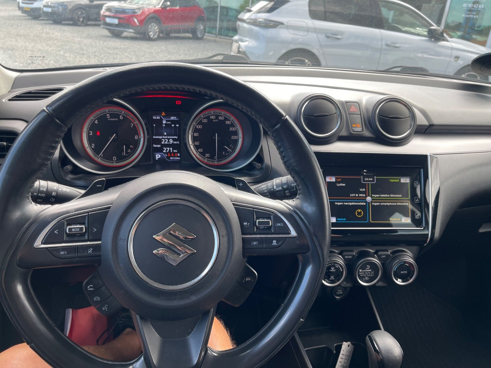 Sort Suzuki Swift fra 2021