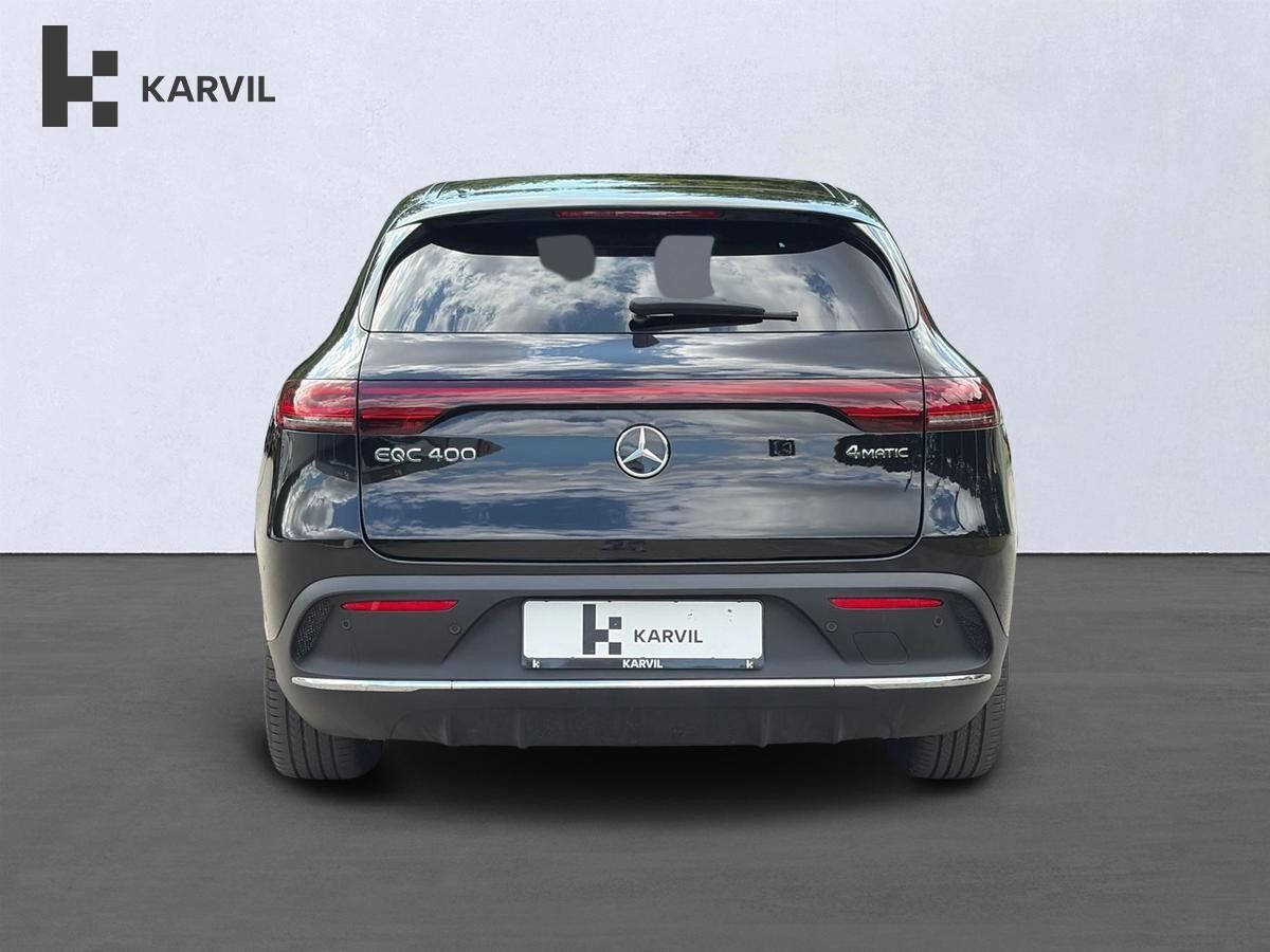 Sort Mercedes EQC400 fra 2022