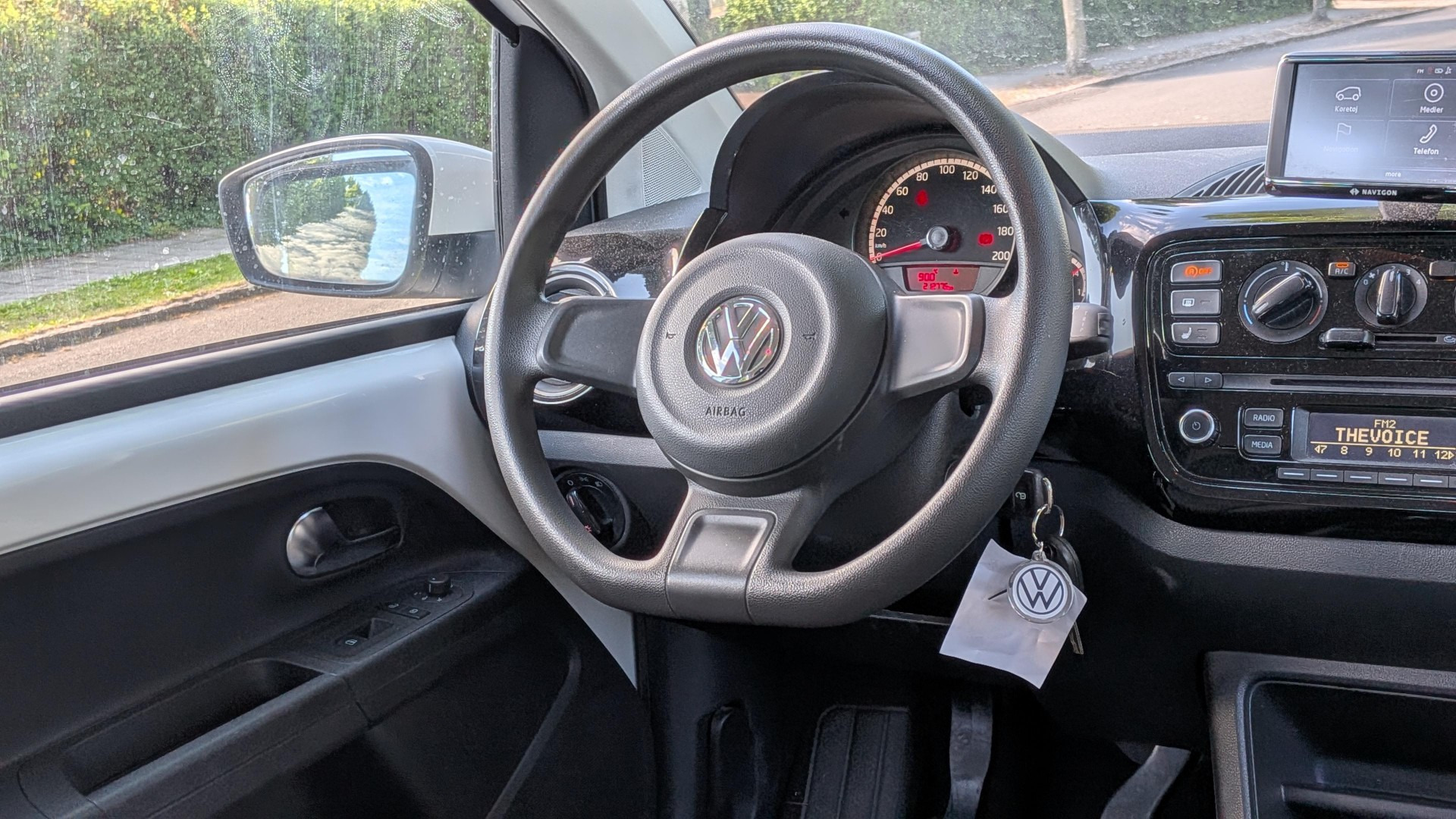 Hvid VW UP! fra 2013