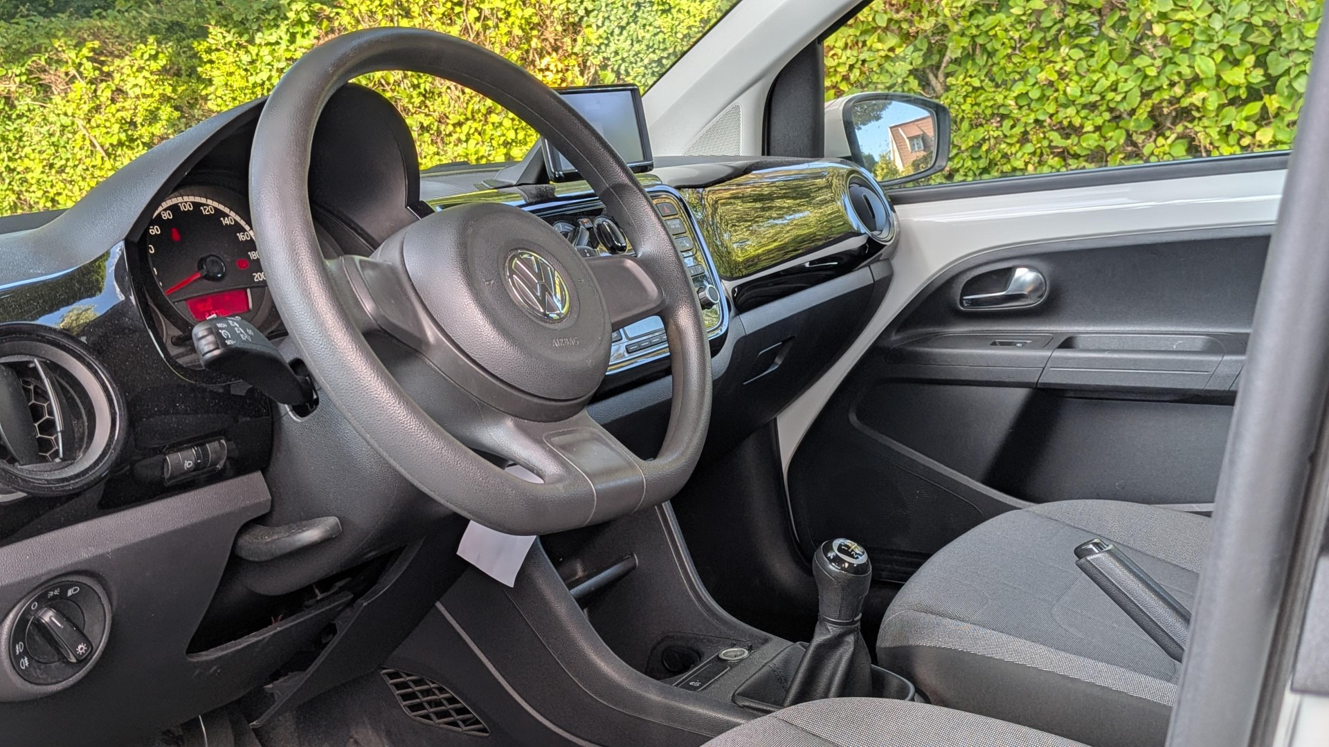 Hvid VW UP! fra 2013