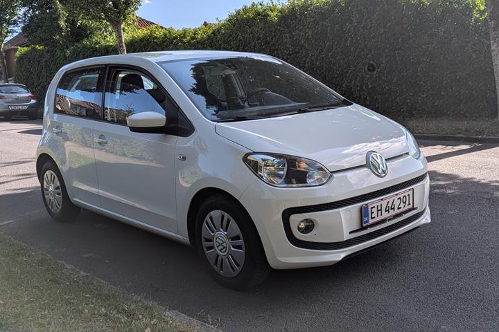 Hvid VW UP! fra 2013