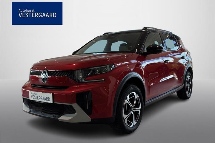 Rød Citroën e-C3 Aircross fra 2025