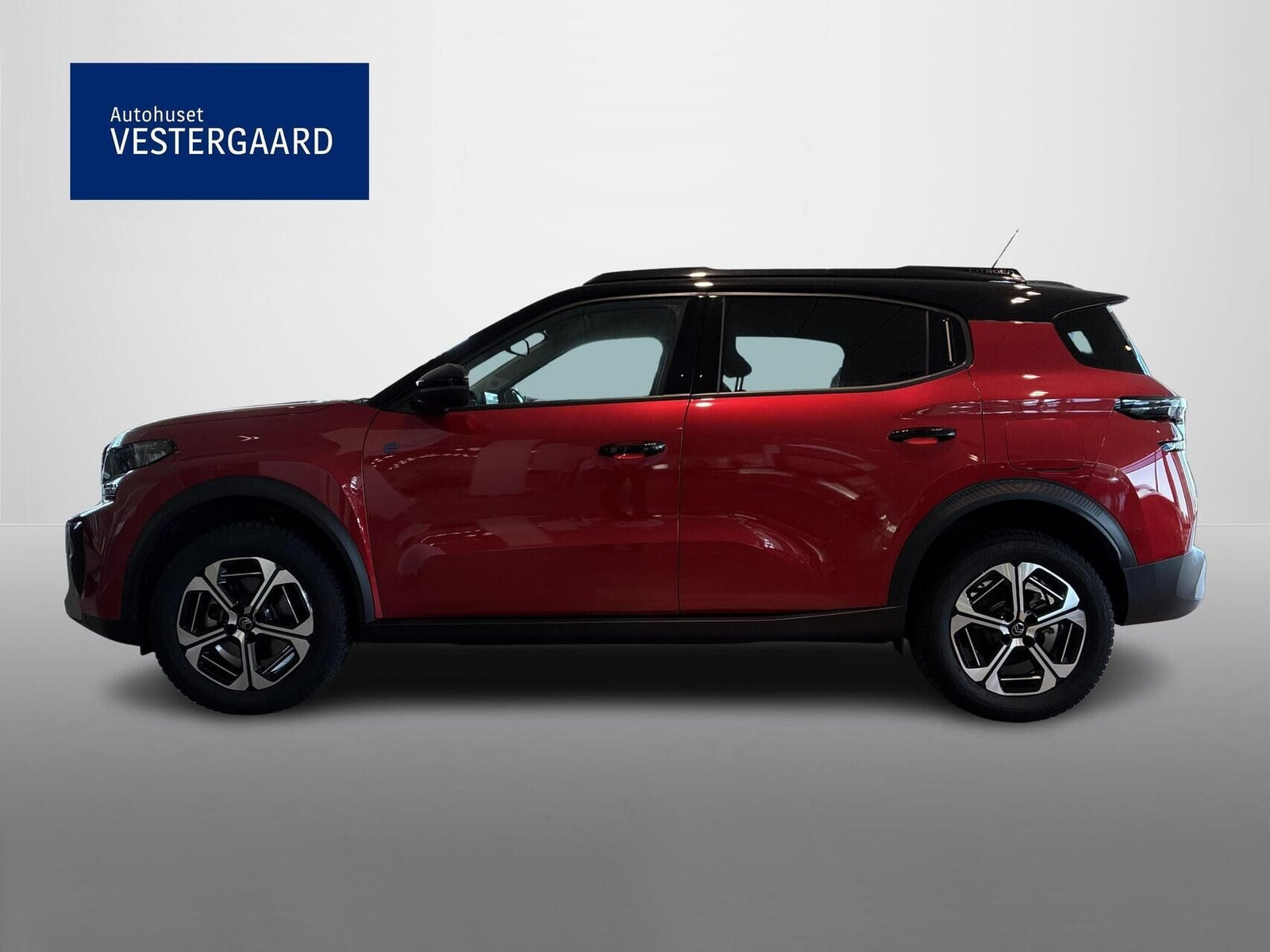 Rød Citroën e-C3 Aircross fra 2025