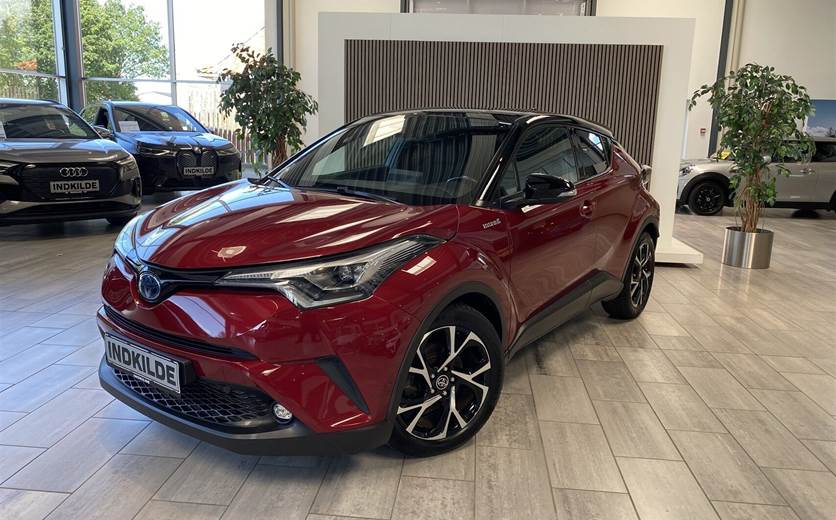 Toyota C-HR 1,8 Hybrid C-LUB Premium Selected Bi-tone Multidrive S 122HK 5d Aut.