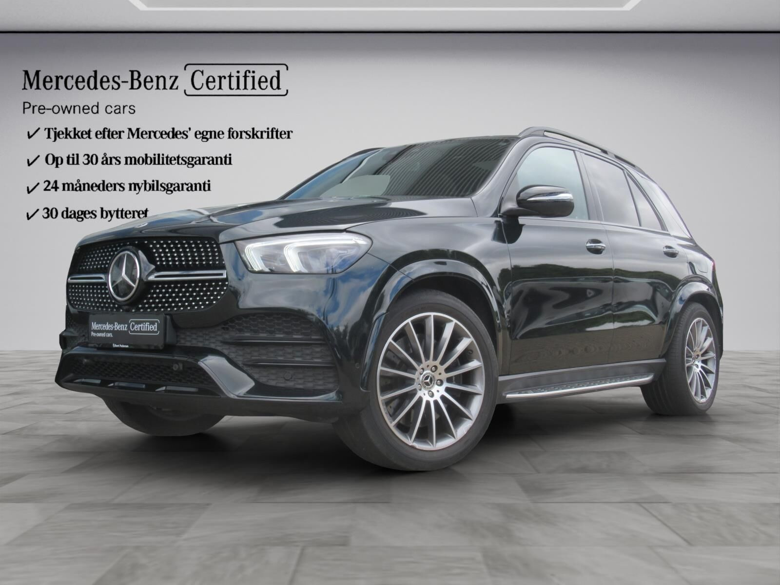 Mercedes GLE350 de 2,0 Plugin-hybrid AMG Premium Plus 4Matic 9G-Tronic 320HK 5d 9g Aut.