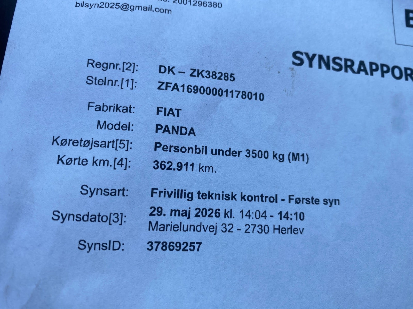 undefined Fiat Panda fra 2008