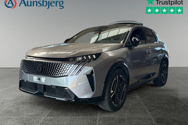 Grå Peugeot e-3008 fra 2026