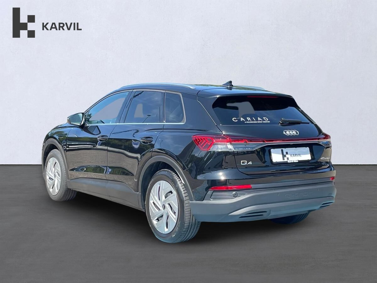 Sort Audi Q4 e-tron fra 2024