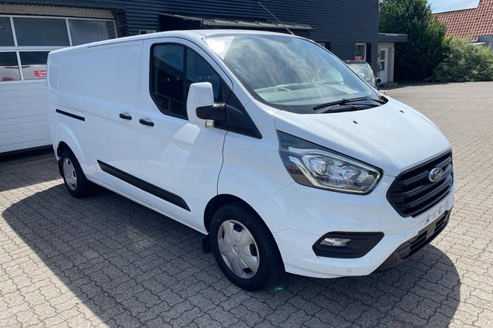 Hvid Ford Transit Custom 300 L2 fra 2018