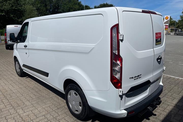 Hvid Ford Transit Custom 300 L2 fra 2018
