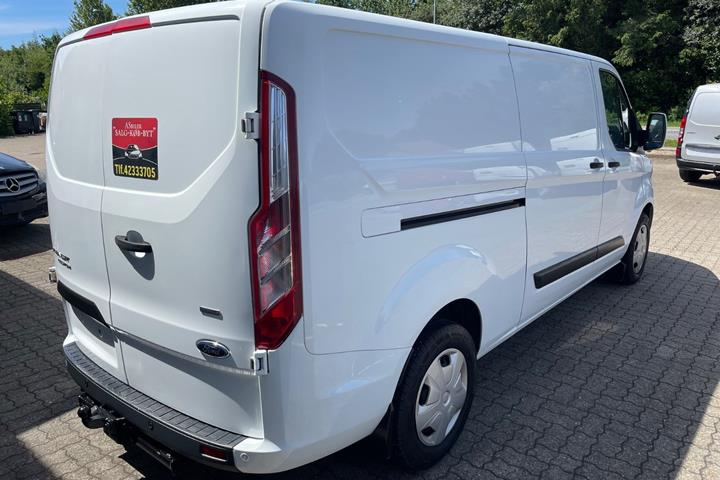 Hvid Ford Transit Custom 300 L2 fra 2018