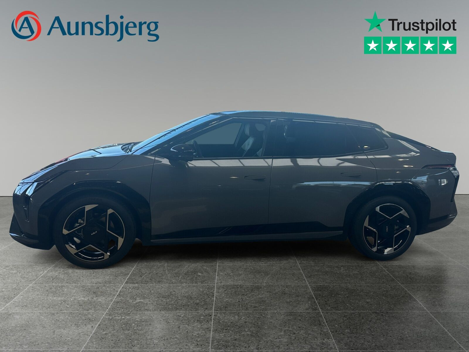 Grå Kia EV4 fra 2026