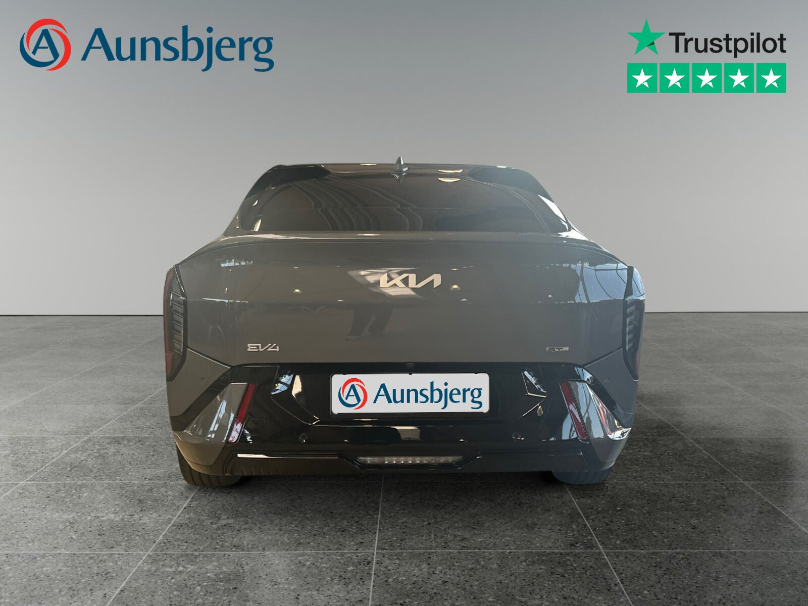 Grå Kia EV4 fra 2026