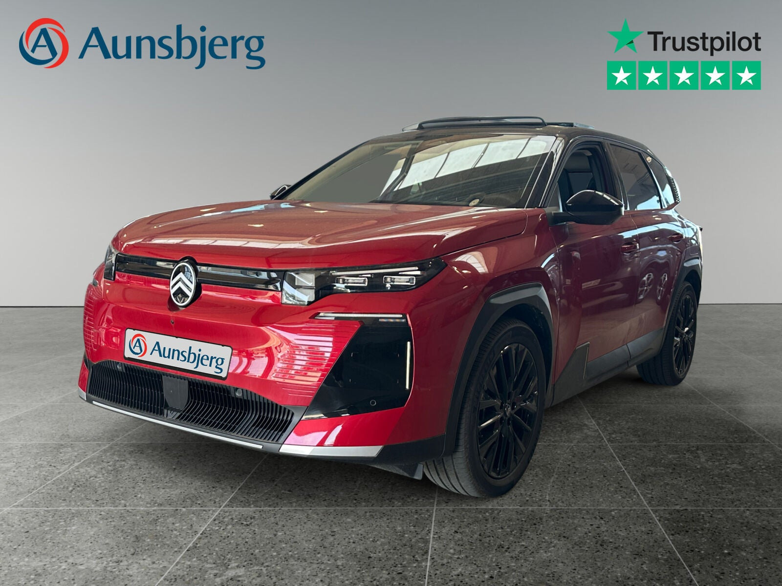 Rød Citroën ë-C5 Aircross fra 2026