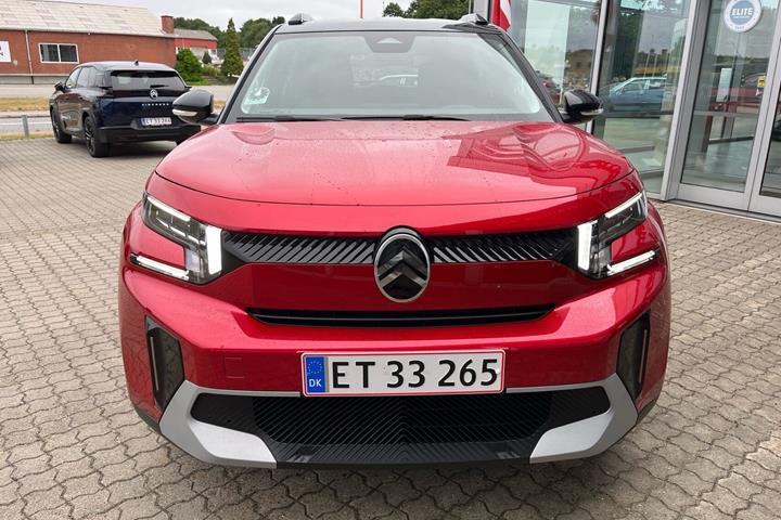Rød Citroën e-C3 Aircross fra 2026