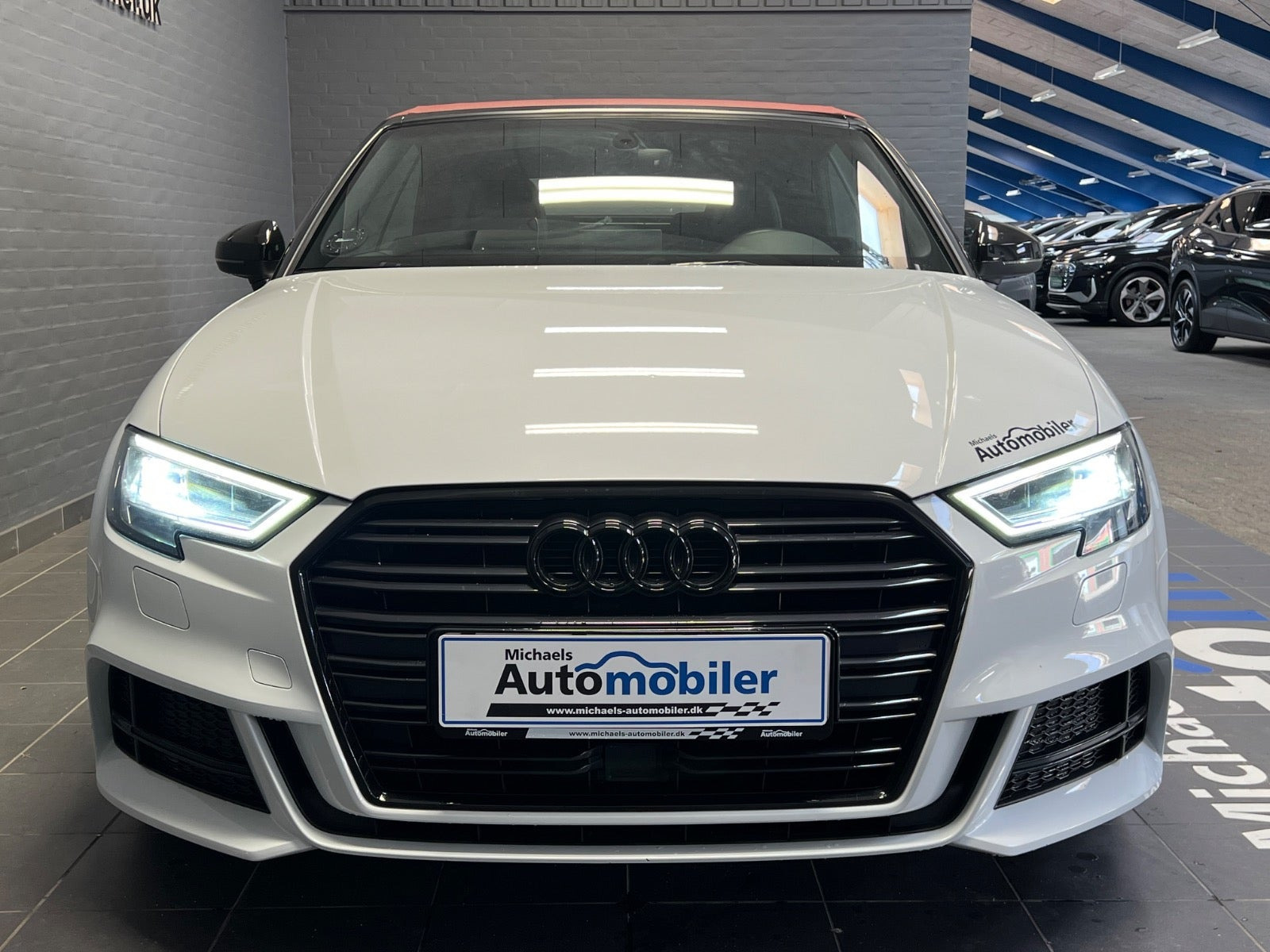 Hvid Audi A3 fra 2020