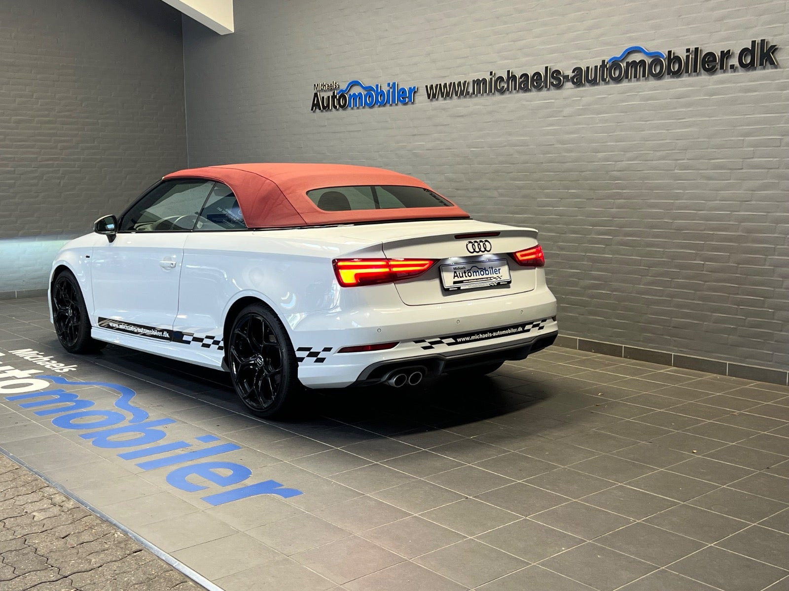 Hvid Audi A3 fra 2020