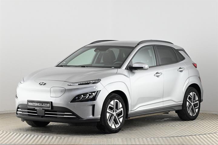 Sølv Hyundai Kona fra 2022