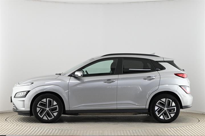 Sølv Hyundai Kona fra 2022