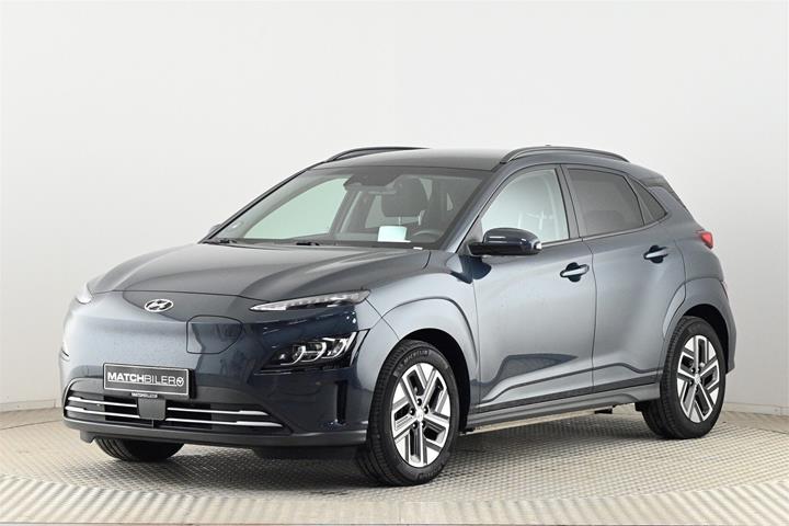 Turquoise Hyundai Kona fra 2022
