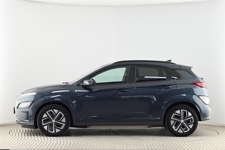 Turquoise Hyundai Kona fra 2022
