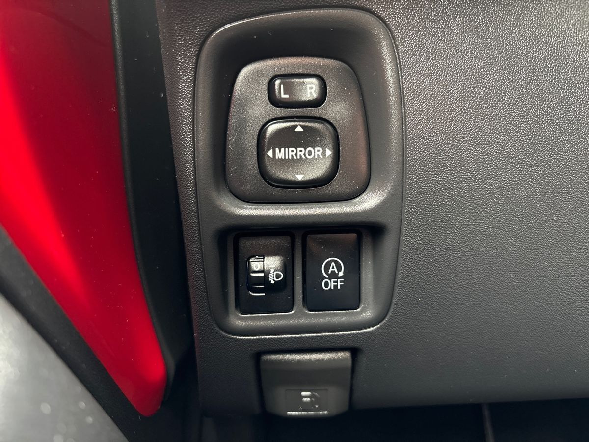 Rød Toyota Aygo fra 2020