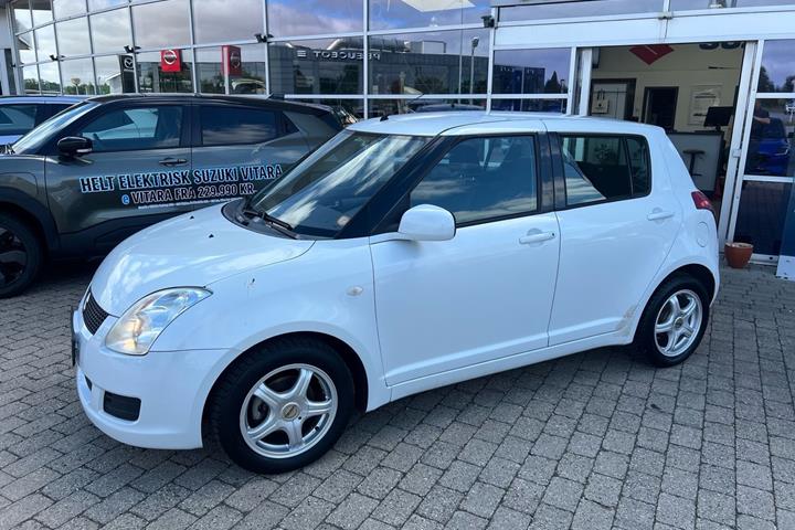 Hvid Suzuki Swift fra 2009