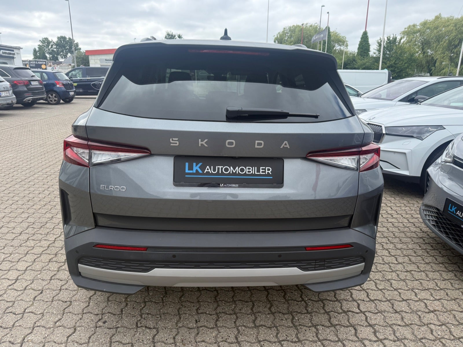 Grå Skoda Elroq fra 2026