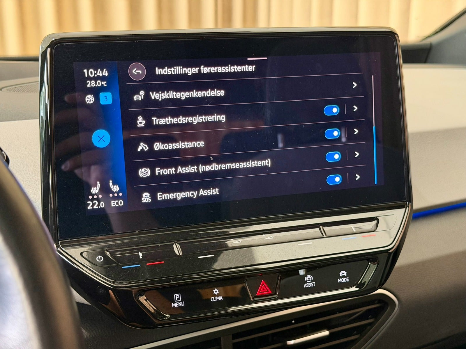 Hvid VW ID.3 fra 2021