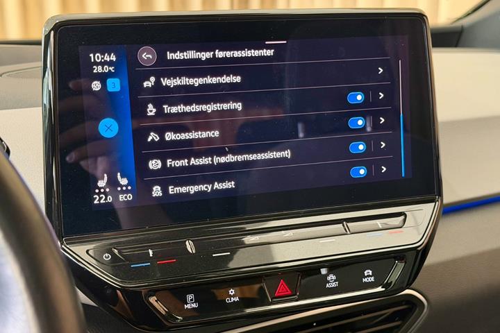Hvid VW ID.3 fra 2021