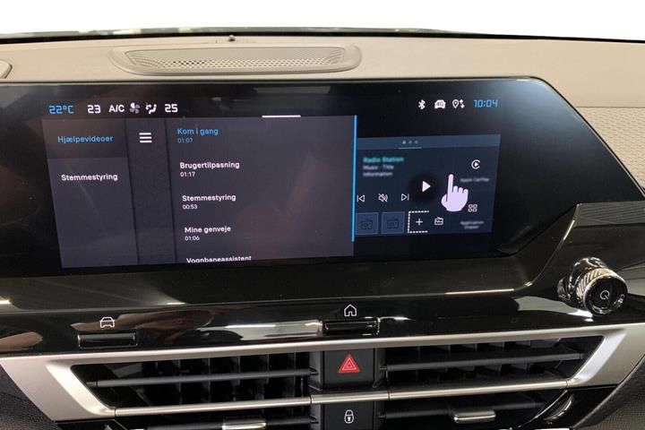 Grå Citroën ë-C4 X fra 2025