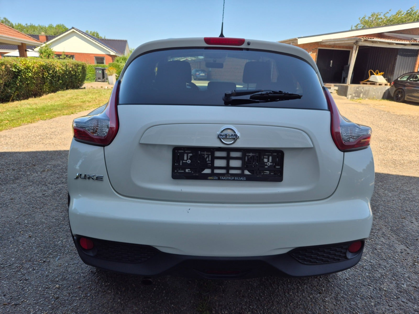 Grøn Nissan Juke fra 2014