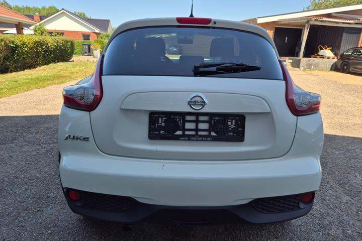 Grøn Nissan Juke fra 2014