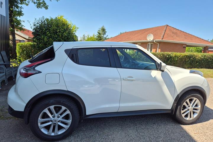 Grøn Nissan Juke fra 2014