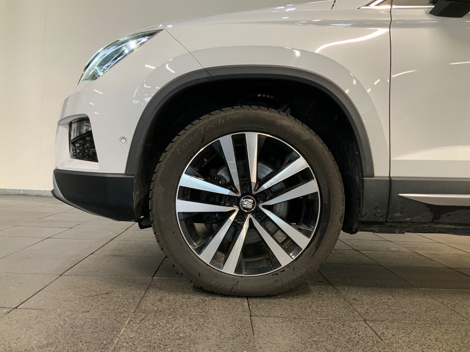 Hvid Seat Ateca fra 2018