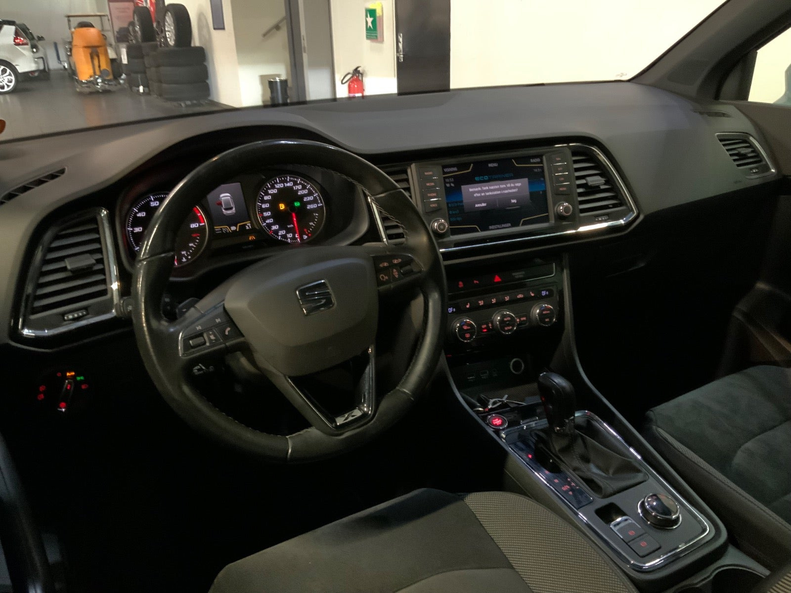 Hvid Seat Ateca fra 2018