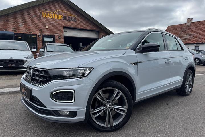 Sølv VW T-Roc fra 2018