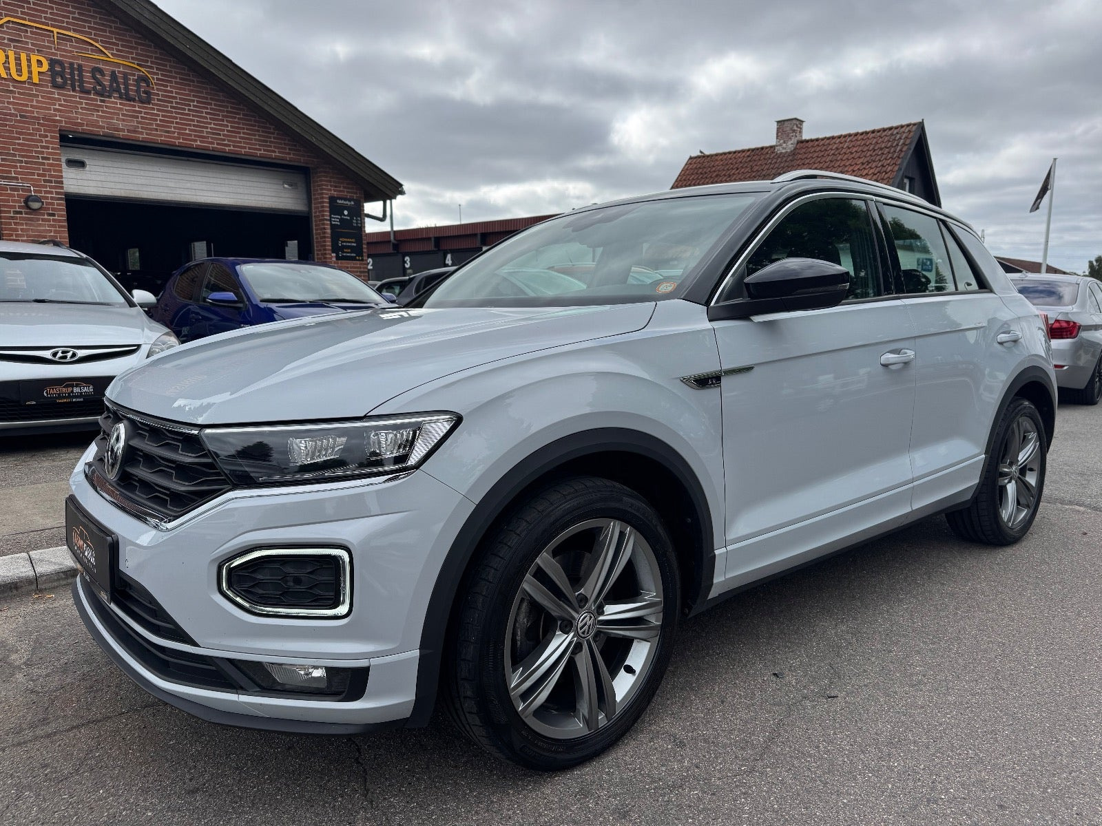 Sølv VW T-Roc fra 2018