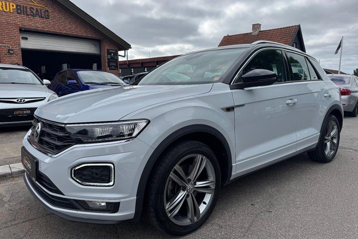 Sølv VW T-Roc fra 2018