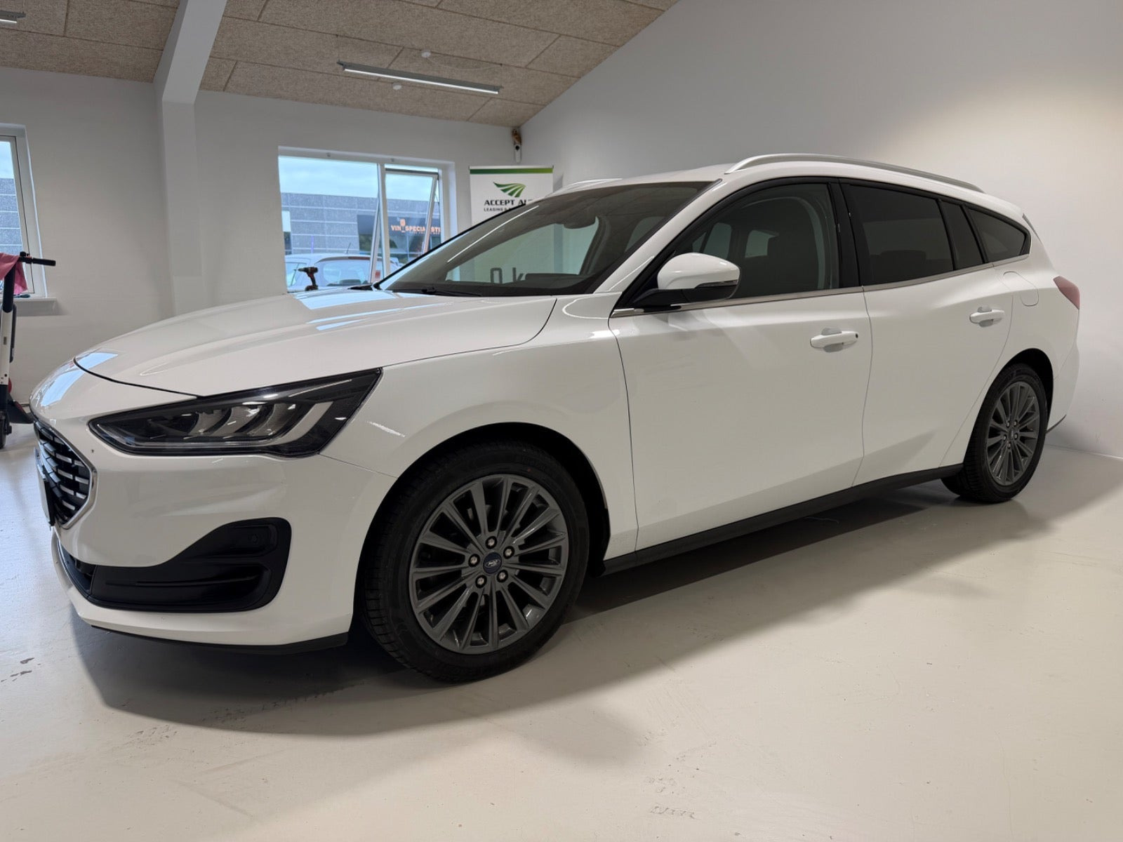 Hvid Ford Focus fra 2022