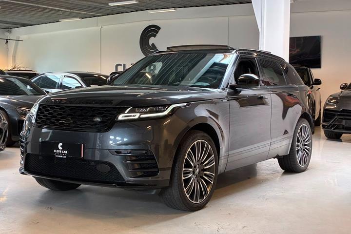 Grå Land Rover Range Rover Velar fra 2018