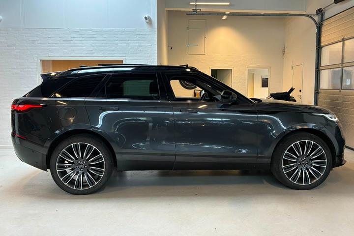 Grå Land Rover Range Rover Velar fra 2018