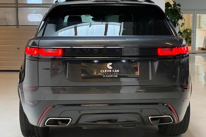Grå Land Rover Range Rover Velar fra 2018