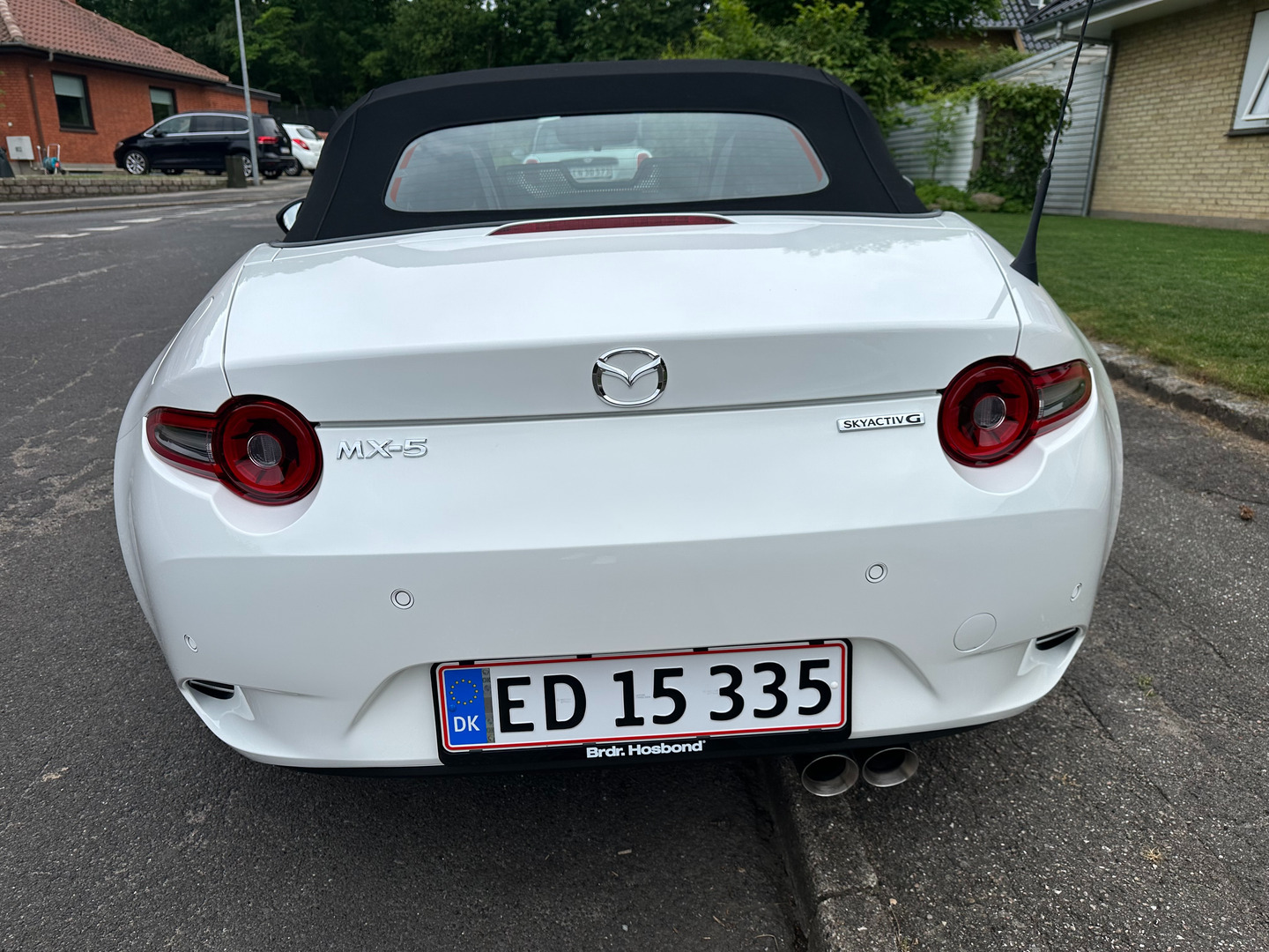 Hvid Mazda MX-5 fra 2024