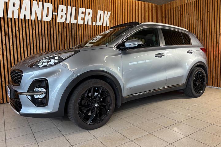Blå Kia Sportage fra 2019
