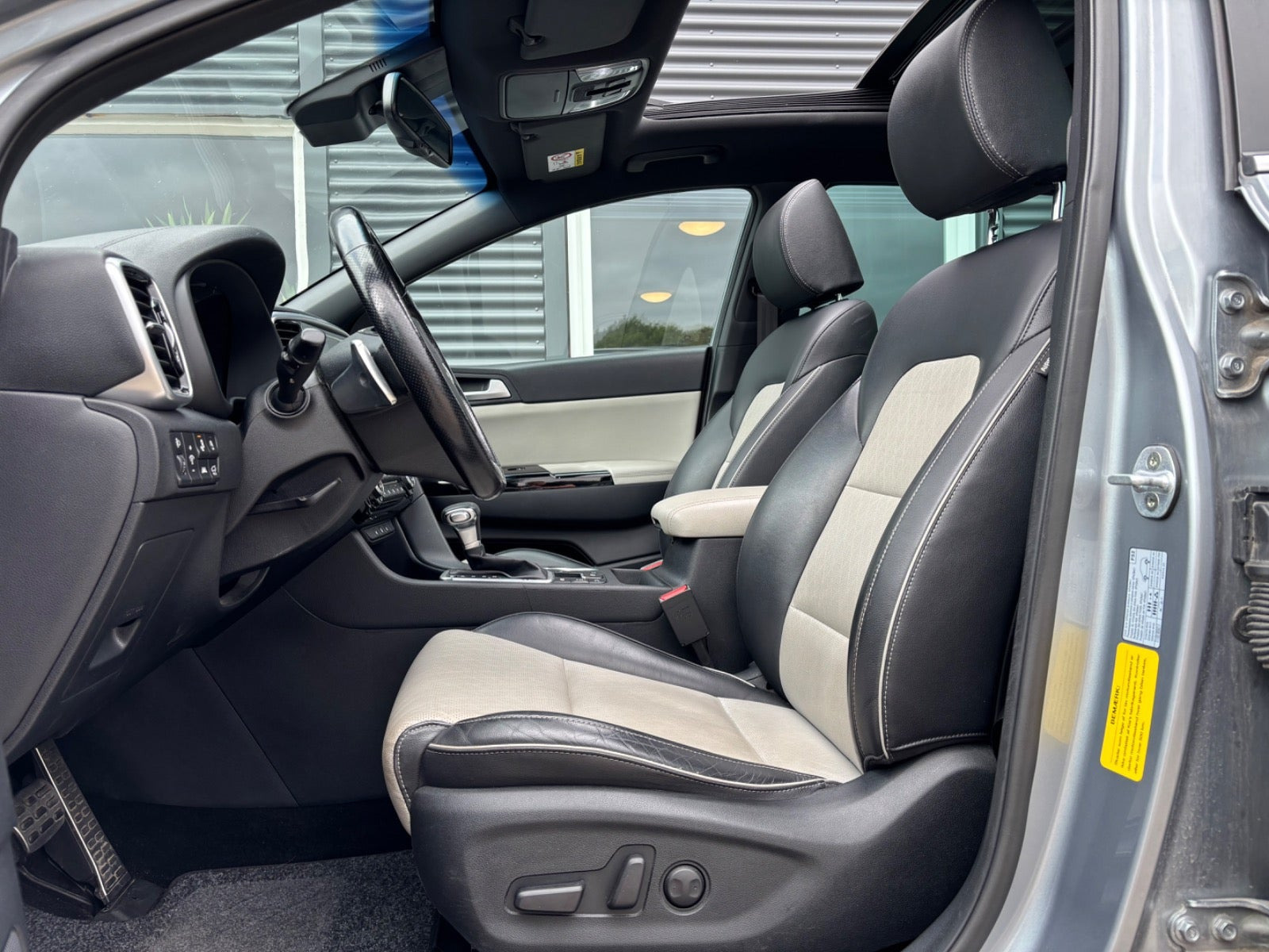 Blå Kia Sportage fra 2019