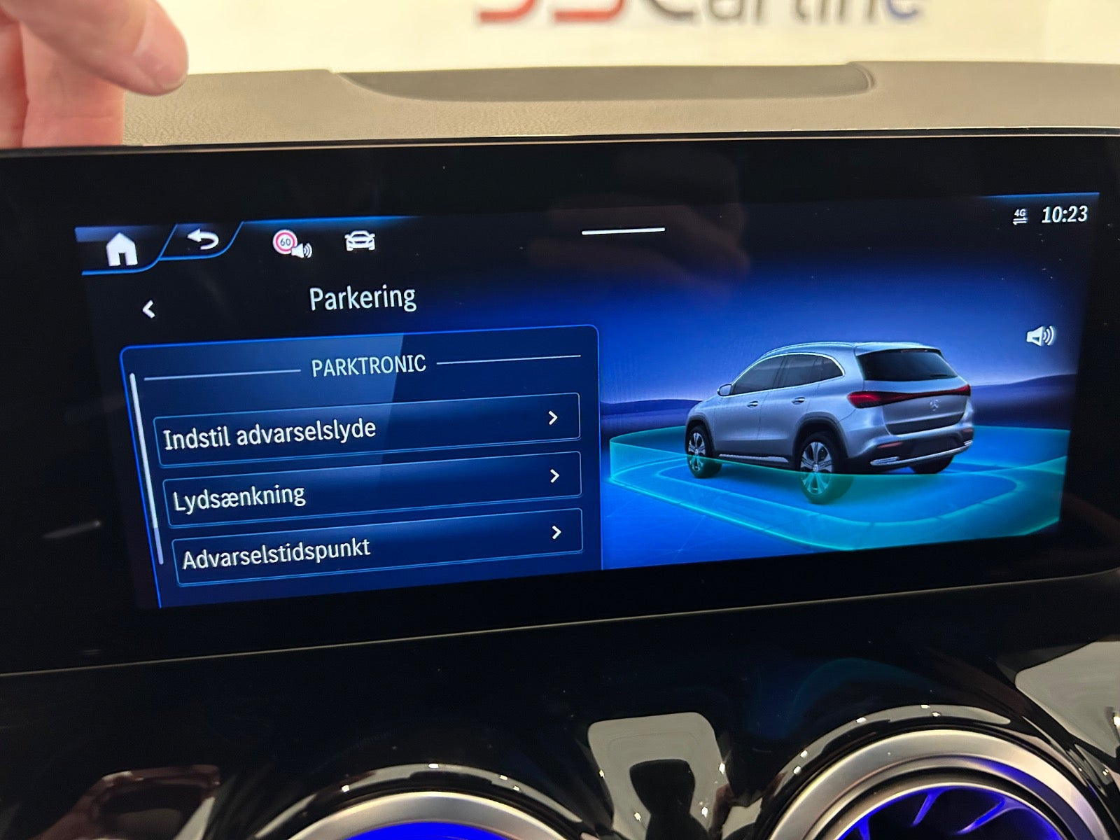 Sølv Mercedes EQA250+ fra 2024