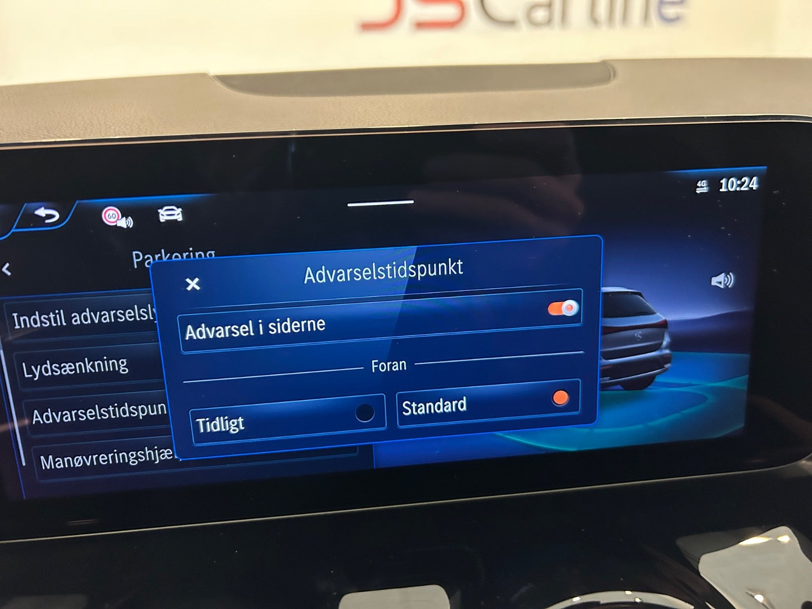 Sølv Mercedes EQA250+ fra 2024